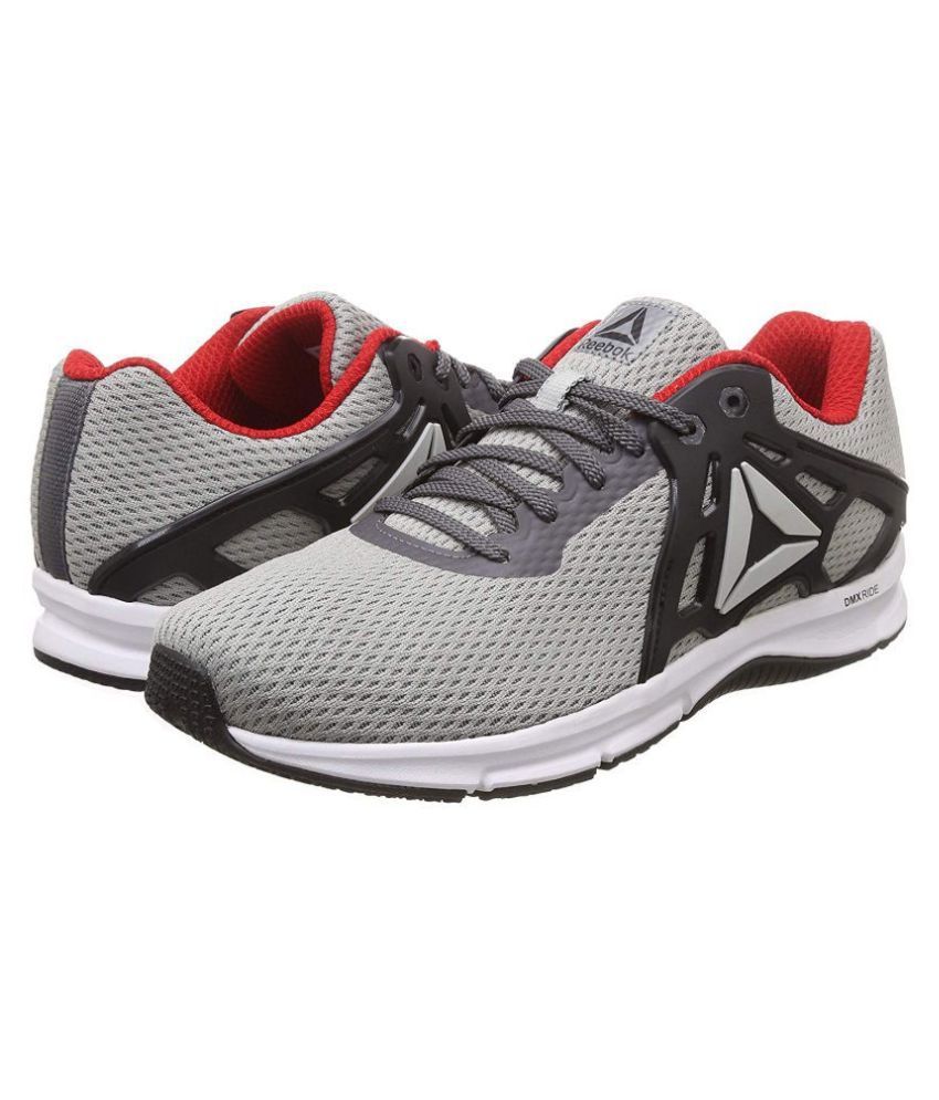 Reebok Hex Lite Gray Running Shoes 