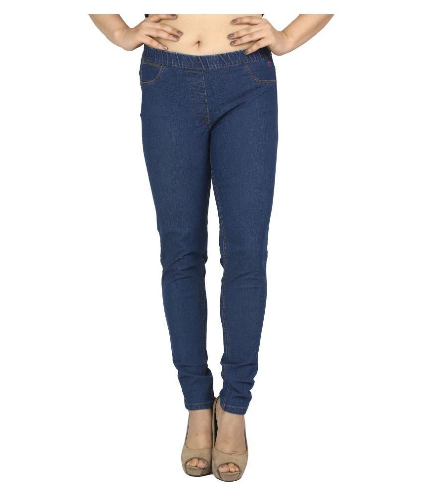     			FCK-3 Denim Jeggings - Navy