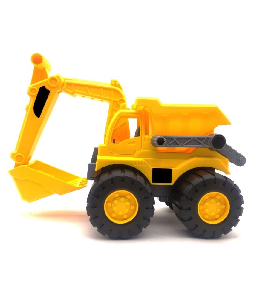 Play Pacific Small Dig and Dump Friction Powered Vehicle Construction ...