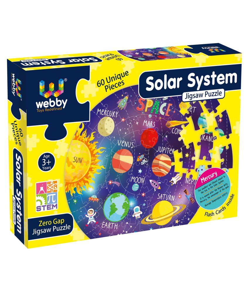 Webby Educational Solar System With Planets Jigsaw Puzzle Buy Webby Educational Solar System With Planets Jigsaw Puzzle Online At Low Price Snapdeal