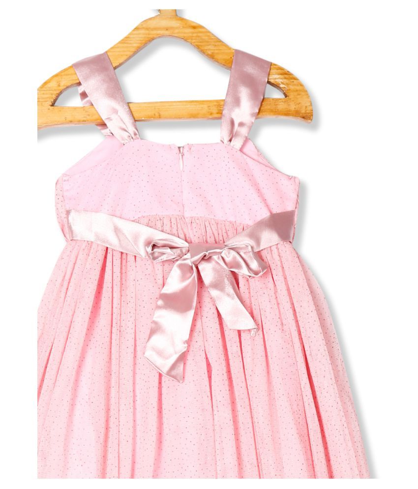 pink glitter frock