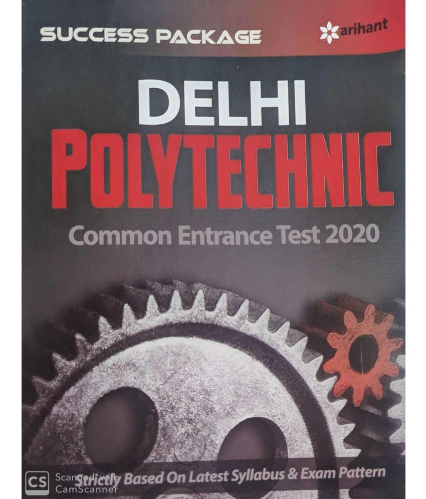 Best Book For Polytechnic Entrance Exam Delhi Delhi Polytechnic Common Entrance Test 2020 English (Paperback): Buy
