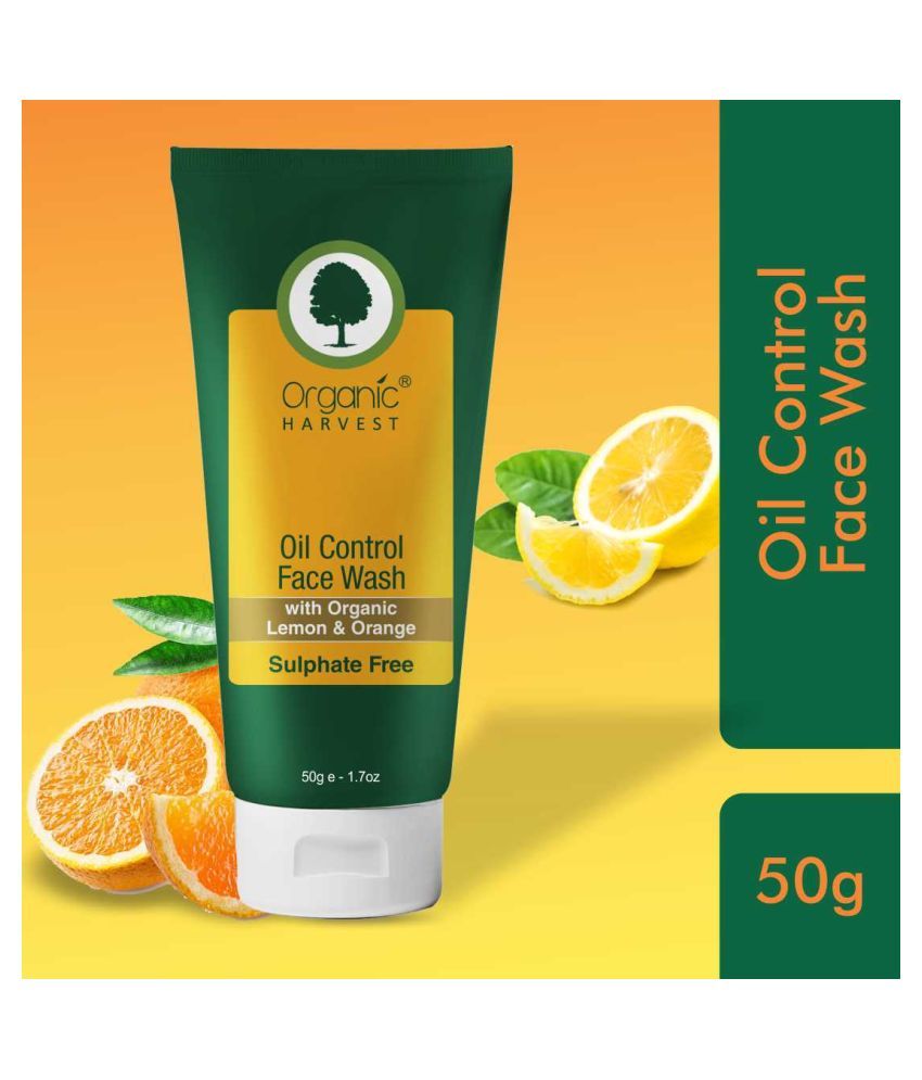 Organic Harvest Oil Control Face Wash 50 mL Buy Organic Harvest Oil