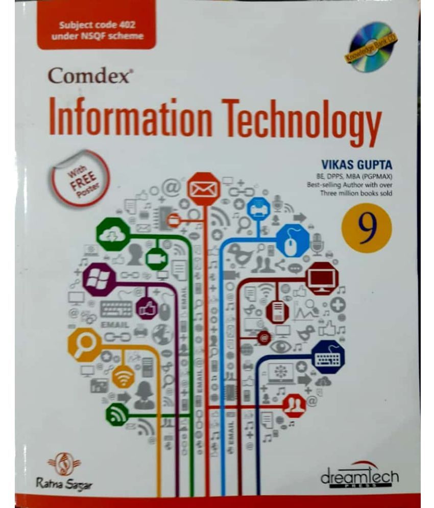 Information Technology (code 402 Class 10 Book Pdf Solutions)