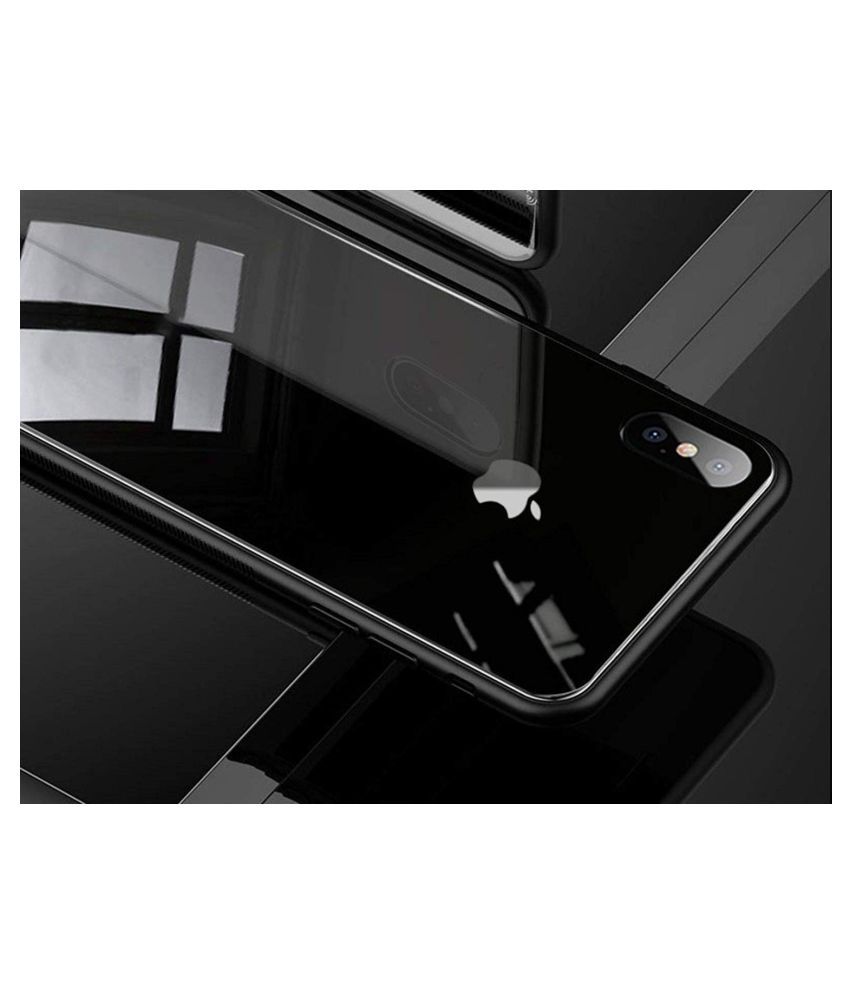 Apple iPhone 6 Plus Mirror Back Covers Designer Hub Black