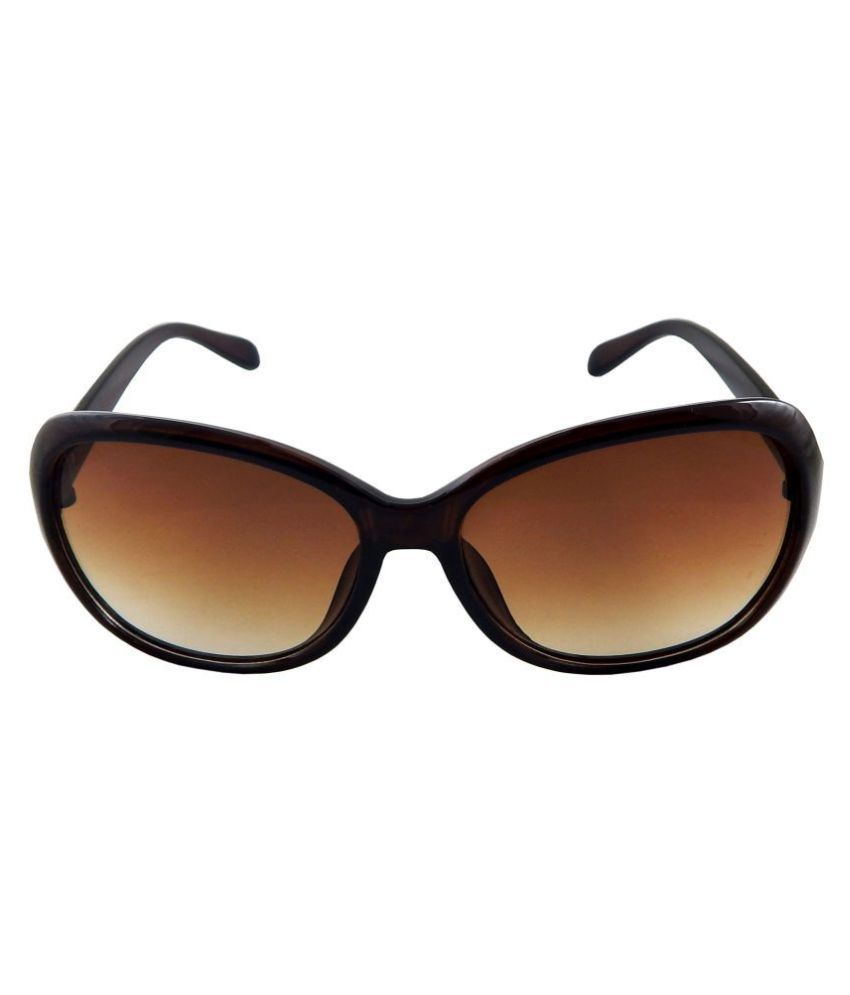 Els - Brown Cat Eye Sunglasses ( 2700-BRN-BRN-S ) - Buy Els - Brown Cat ...