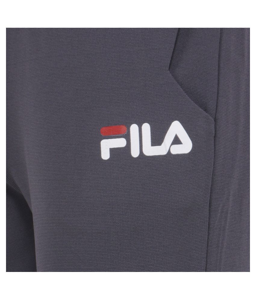 Fila Grey Men's Track pant For All Sports & Workout - Buy Fila Grey Men ...