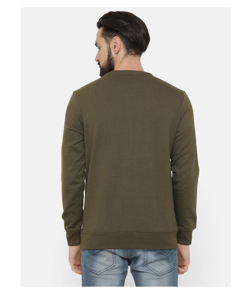 Elegance Green Round Sweatshirt - Buy Elegance Green Round Sweatshirt ...