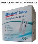 Mission Ultra Hb 50 Hemoglobin Strips