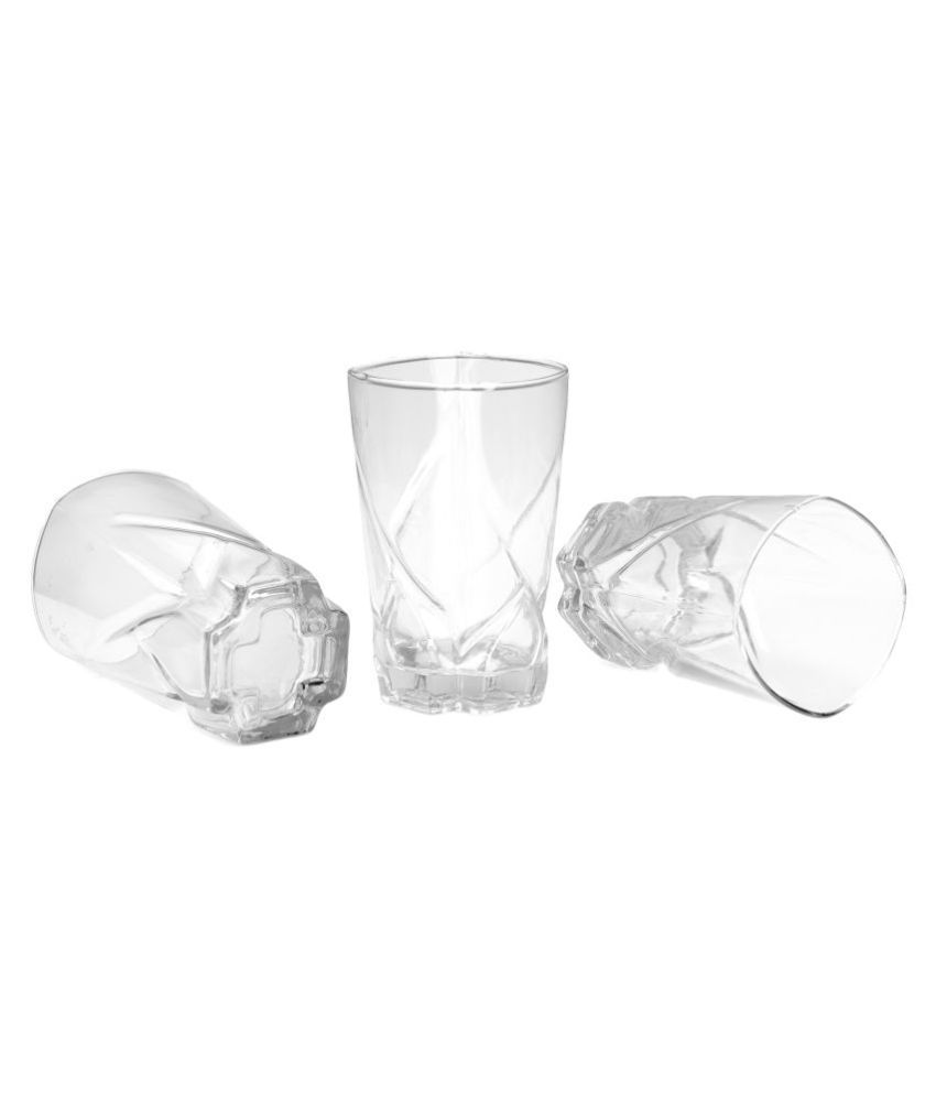     			Somil Water/Juice  Glasses Set,  400 ML - (Pack Of 3)