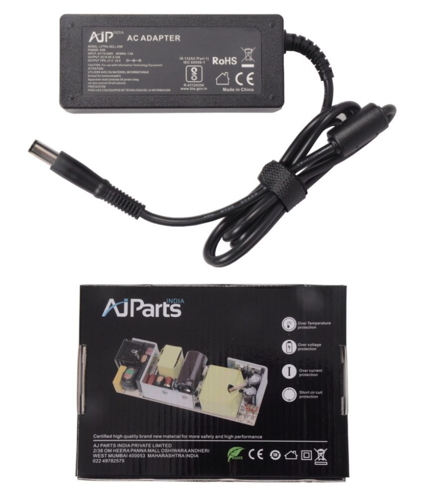 Ajp India Laptop Adapter Compatible For Dell Latitude E5550 E5570 Power Supply Battery Charger Sold By Aj Parts Buy Ajp India Laptop Adapter Compatible For Dell Latitude E5550 E5570 Power