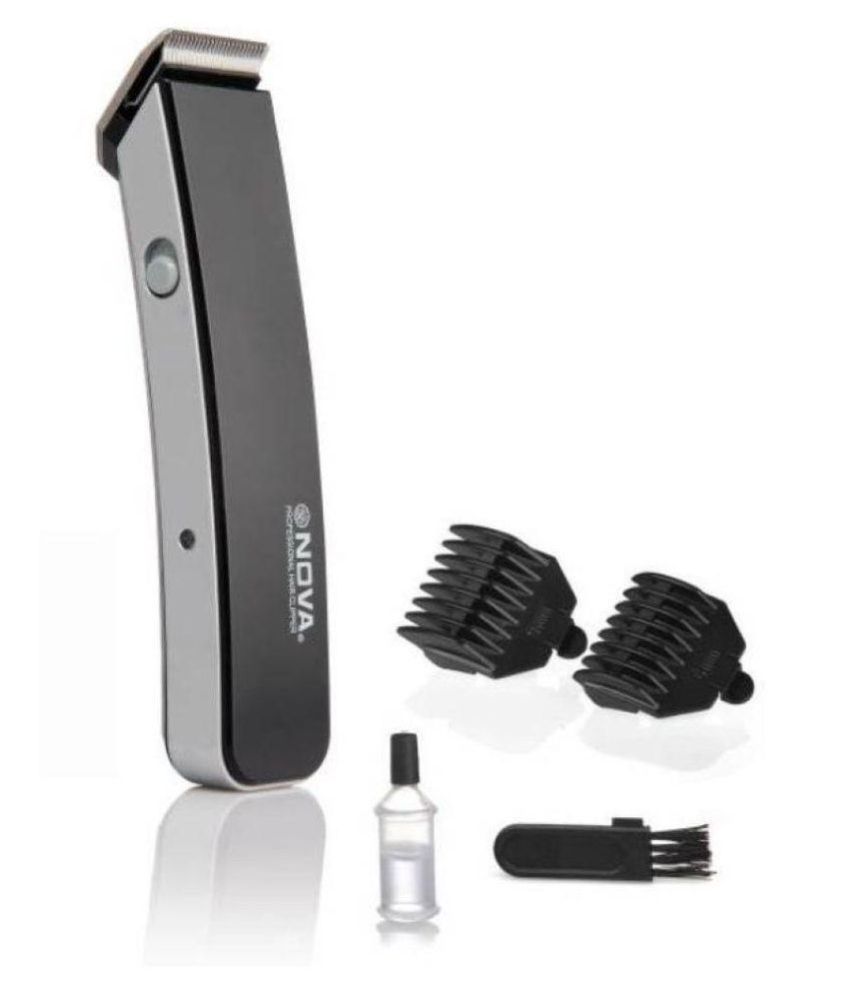 Nova NHT 1046 Black Beard Trimmer Black