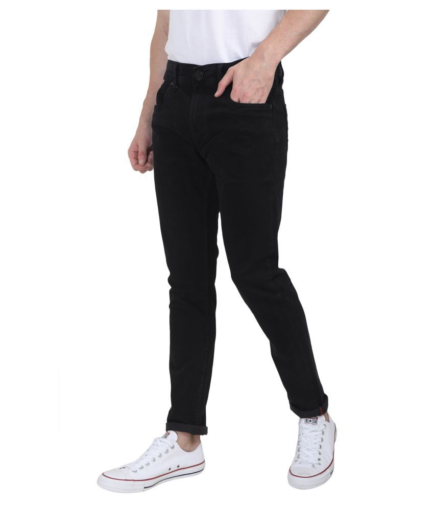 levi's black jeans slim fit