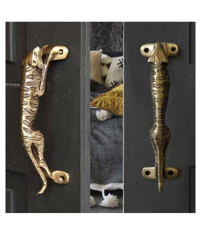 Buy Panther Door Handle Made of Brass Online at Low Price in India