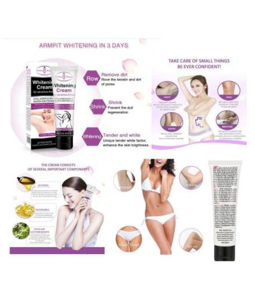 whitening cream for sensitive areas