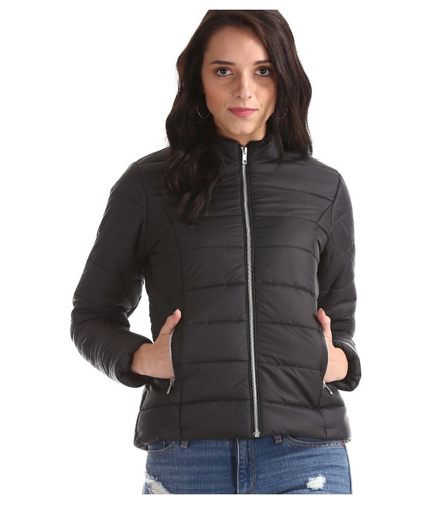 Buy Cherokee Polyester Black Jackets Online at Best Prices ...