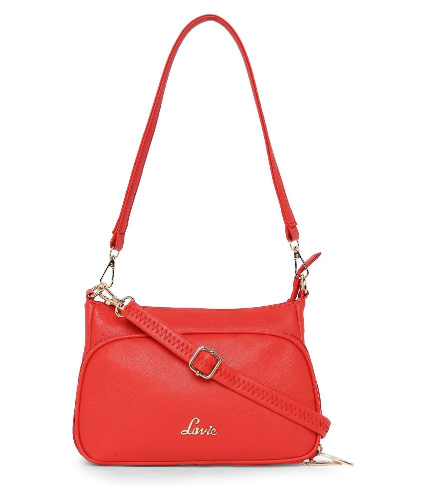 Lavie Orange P.U. Sling Bag Buy Lavie Orange P.U. Sling Bag Online at