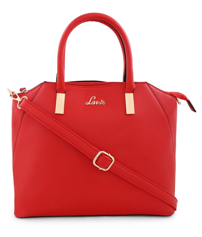 Lavie satchel red Clearance