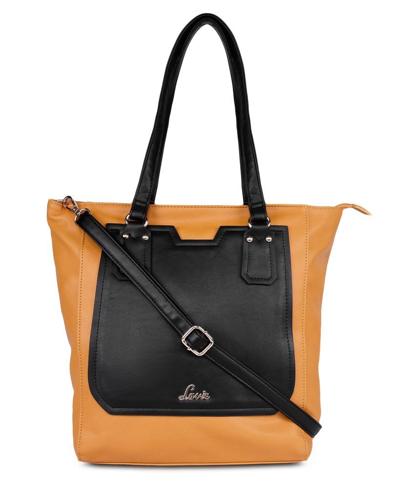 lavie yellow handbag