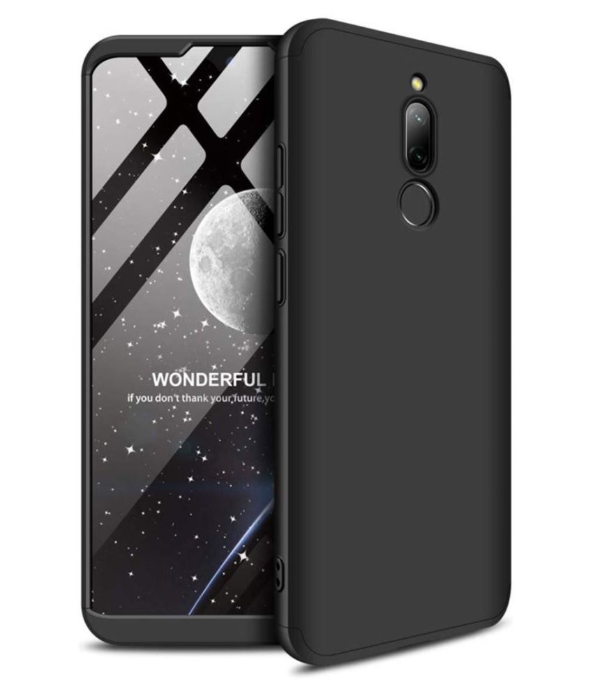     			Xiaomi Redmi 8 Plain Cases BEING STYLISH - Black