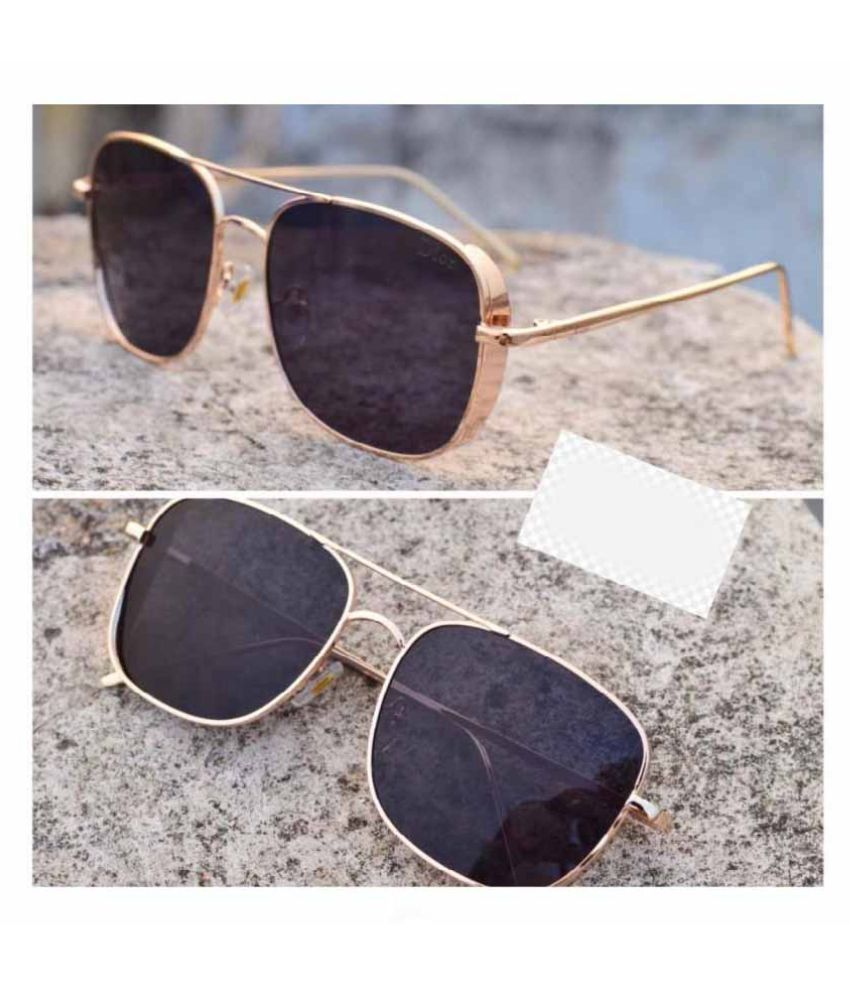 0303 FASHION HUB Black Square Sunglasses ( DABANG 3 ) Buy 0303