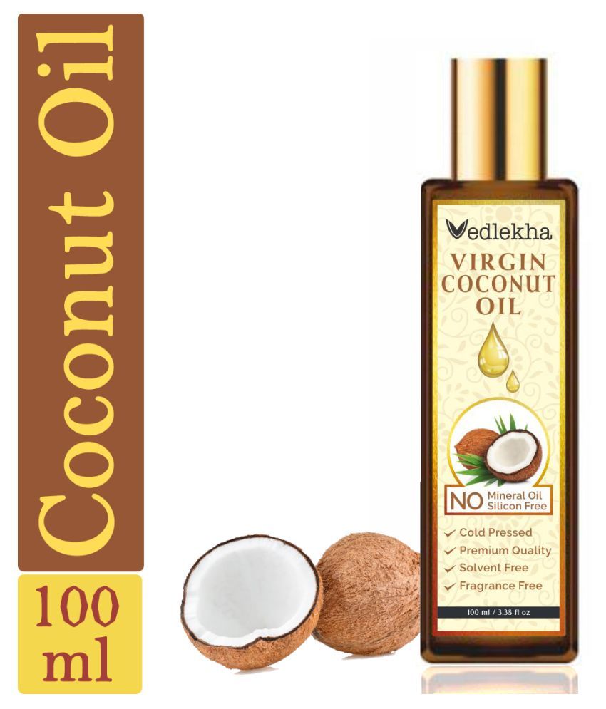     			Vedlekha 100% Pure & Natural Virgin Coconut Oil For Hair Growth- 100 mL