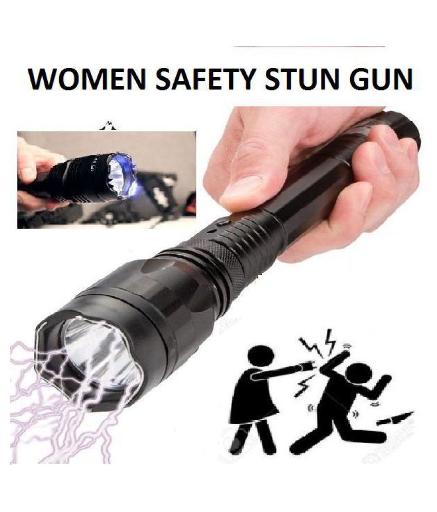     			Jyoti 6W Rechargeable Taser Stun Baton with Torch-Self Defence, Women Safety, To 6W Flashlight Torch 11001 - Pack of 1