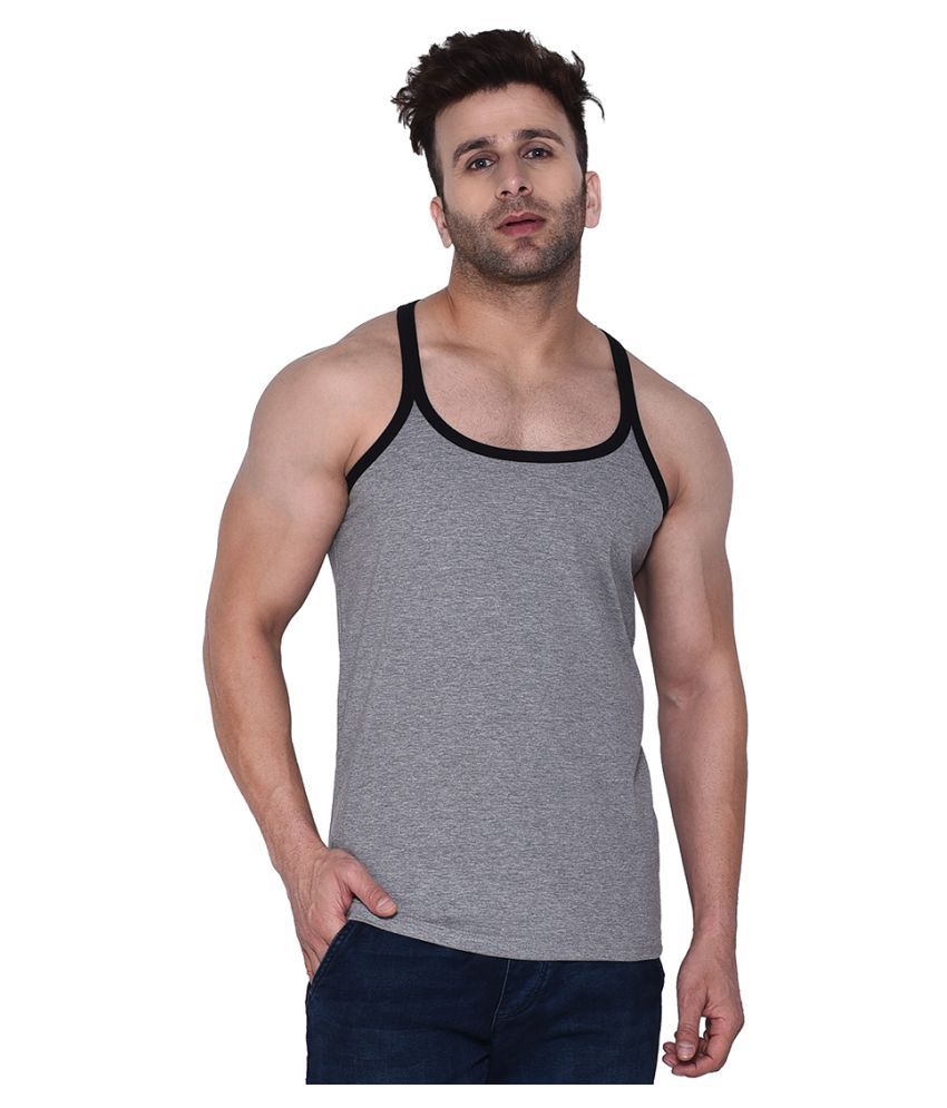     			Tfurnish Silver Sleeveless Vests Single