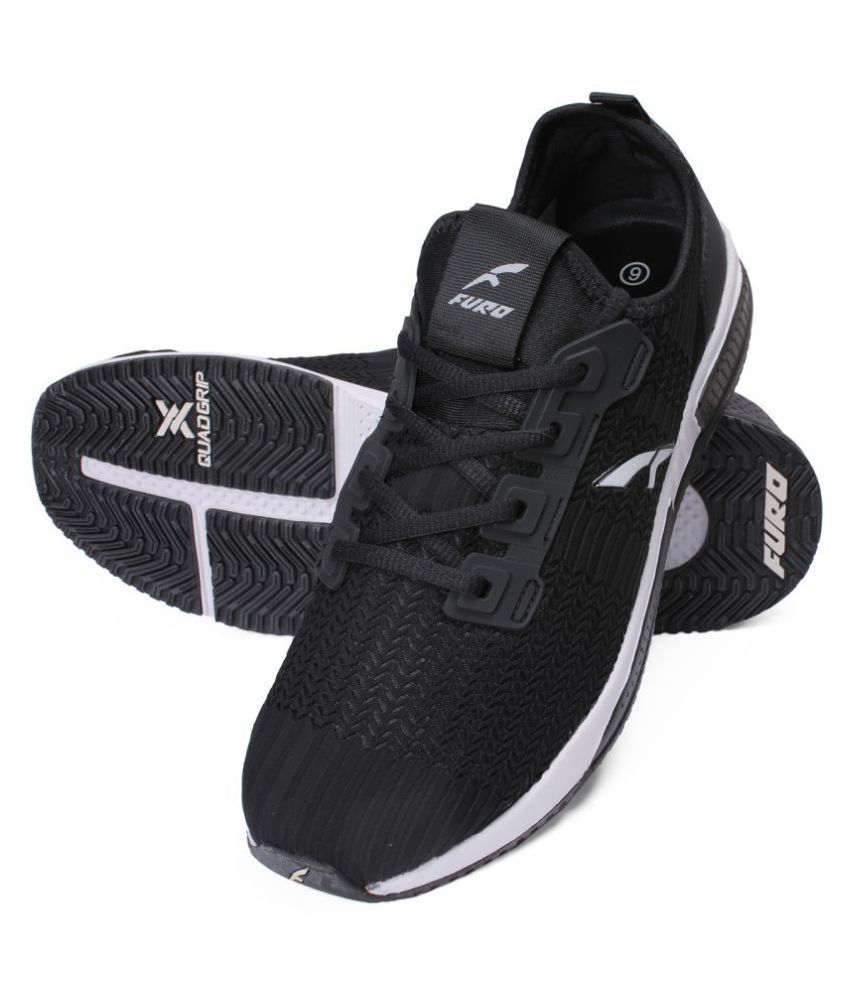 FURO By Red Chief W3009 Black Running Shoes - Buy FURO By Red Chief ...