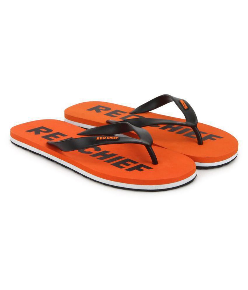 Buy Red Chief Men's Orange Flip Flop (RC3495 143) online | Looksgud.in