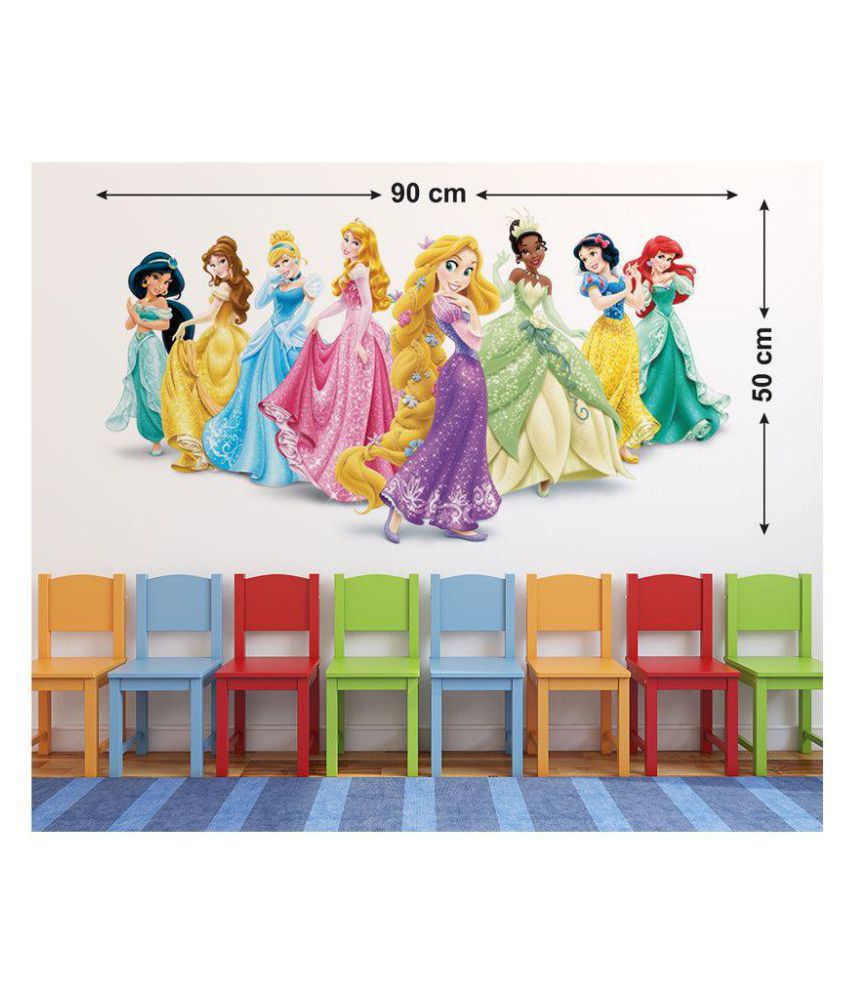 Wall Barbie Doll Cartoon Characters Sticker ( 50 x 90 cms ) - Buy Wall Barbie  Doll Cartoon Characters Sticker ( 50 x 90 cms ) Online at Best Prices in  India on Snapdeal