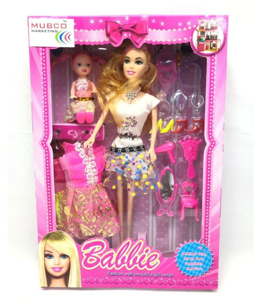 barbie baby doll set