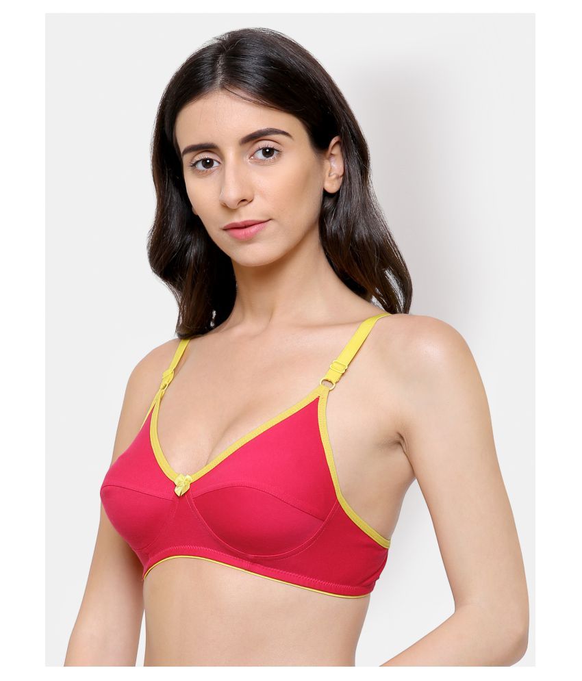 pink everyday bra