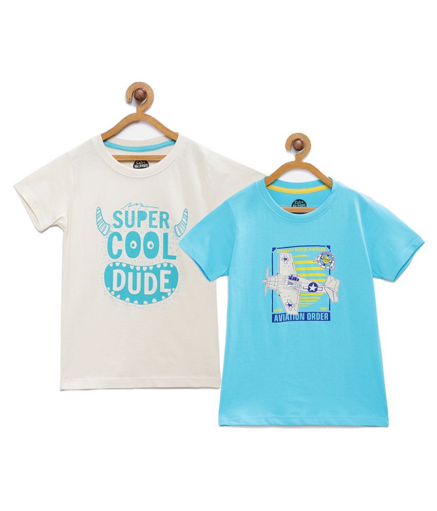 Cub McPaws Brilliant Basics boys pack of 2 tshirts