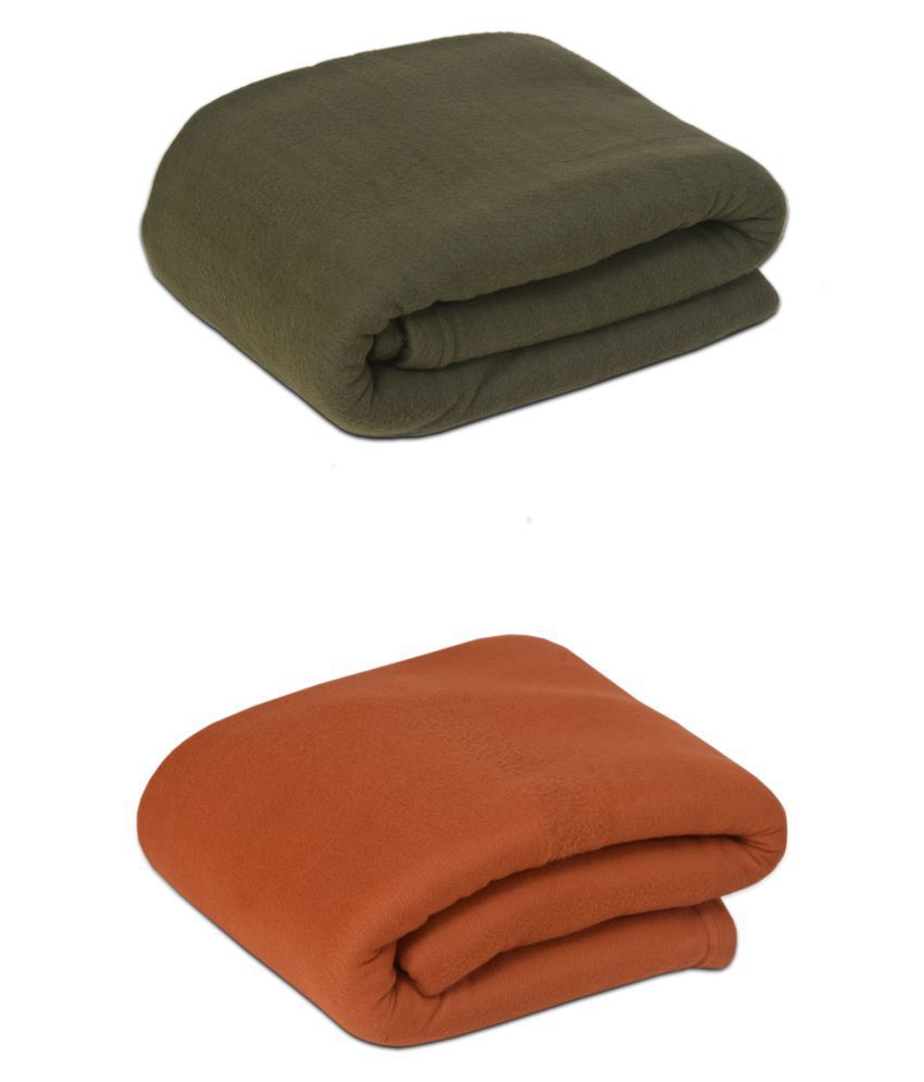 ReGem Single Polar Fleece Plain Blanket Buy ReGem Single Polar Fleece