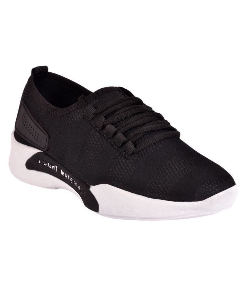     			Aadi Sneakers Black Casual Shoes
