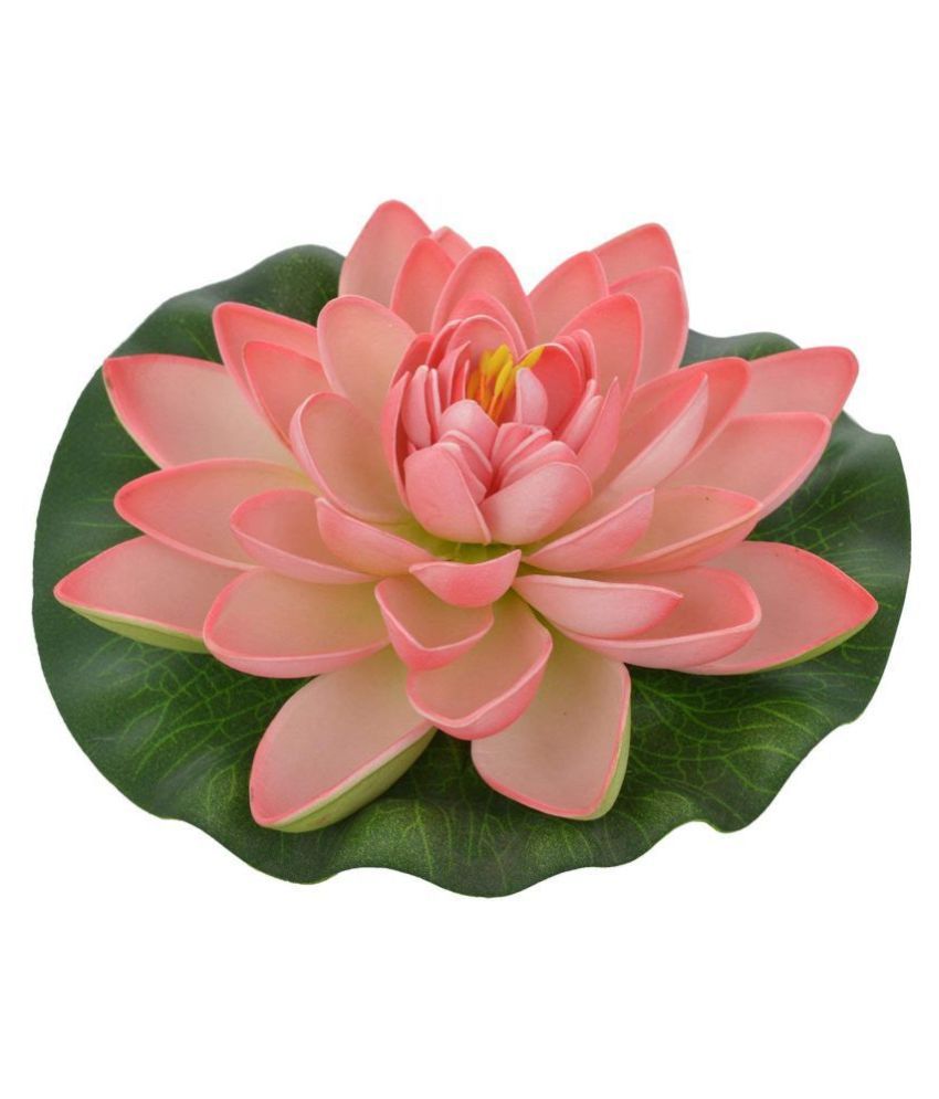     			Home Adhya Lotus Multicolour Floating Flowers - Pack of 1