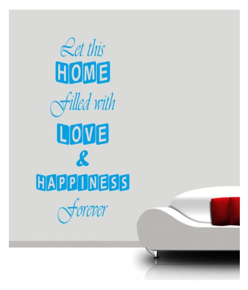 Ritzy Love & Happiness Wall Quotes Decal Motivational/Quotes Sticker ...