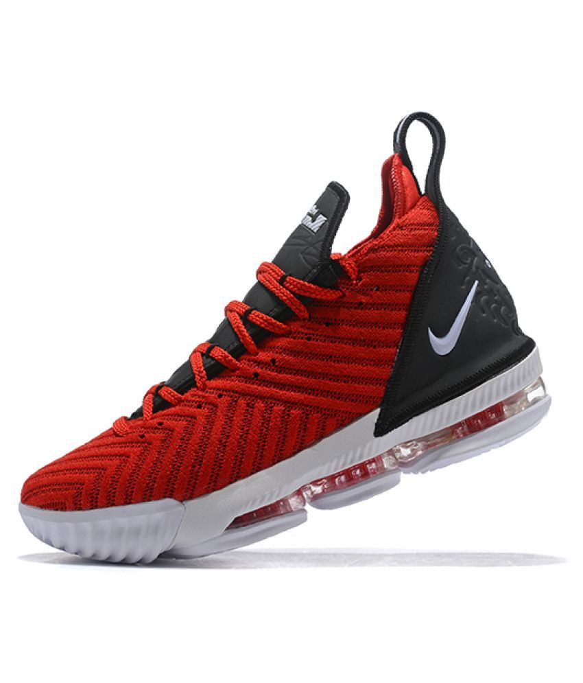 lebron 16 shoes red