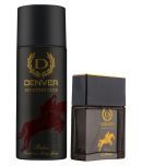 Denver Rider Perfume 60Ml And Rider Deo Spray 165Ml (Combo Pack Of 2)