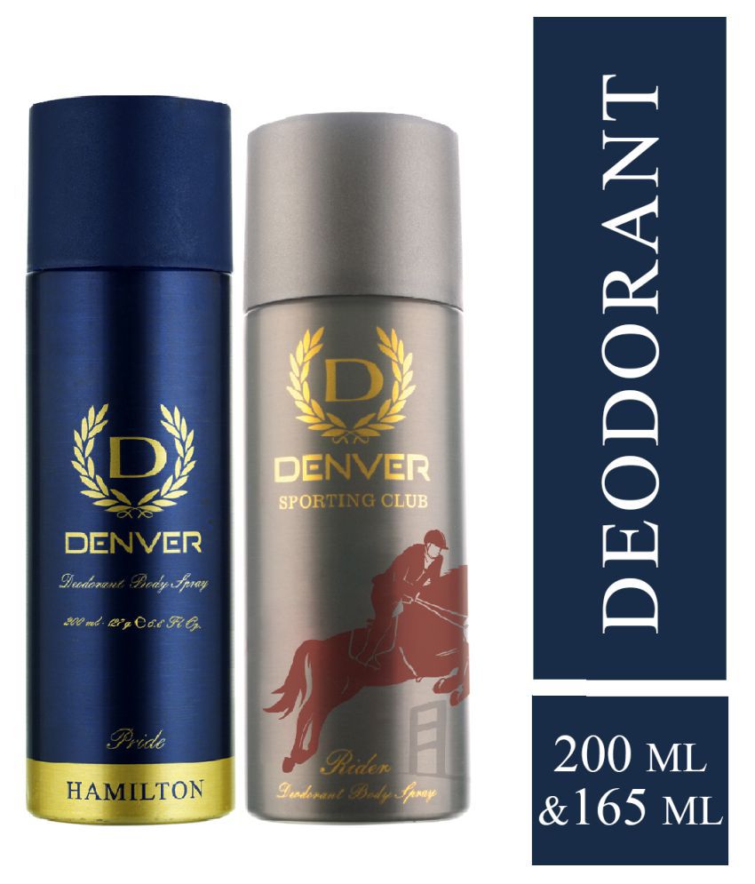     			Denver Pride And Rider (Pack Of 2) Men Deodorant Spray 365 Ml