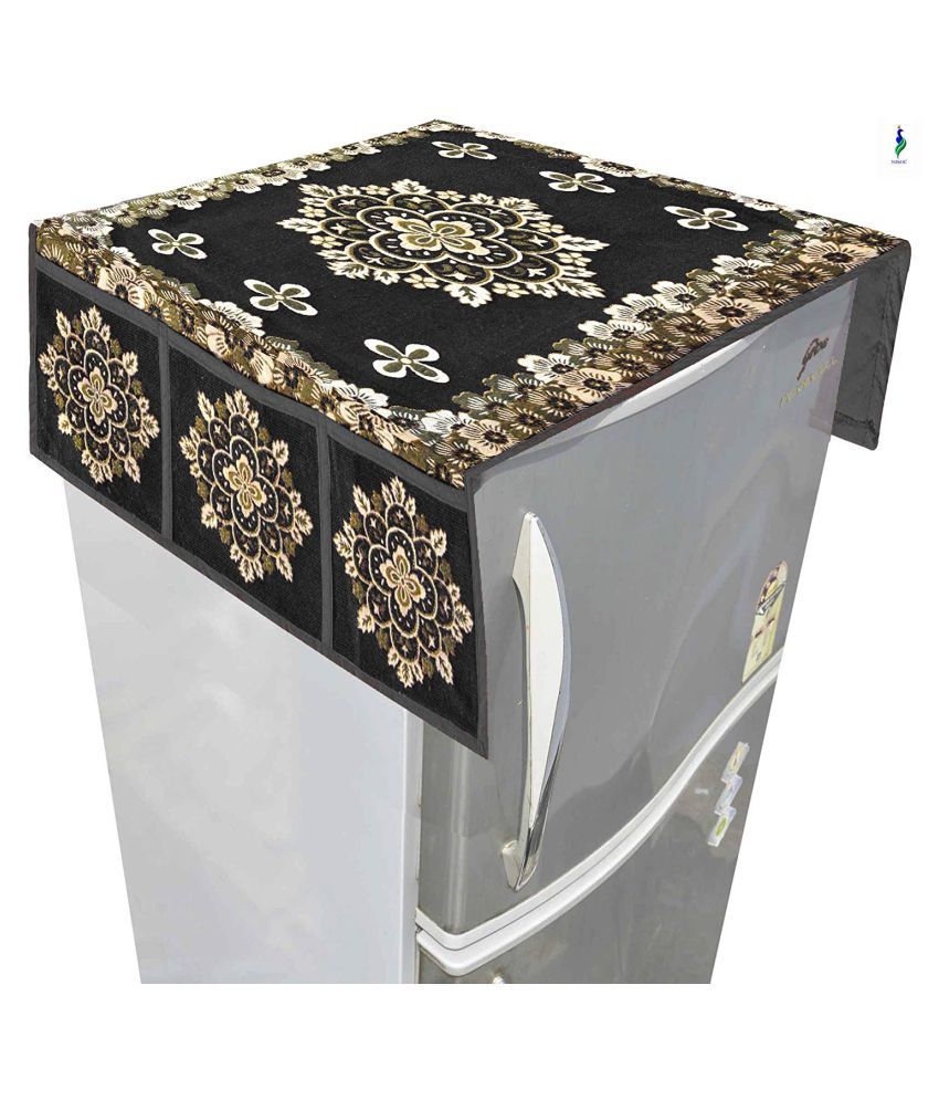     			Luxuryhome Decor Single Polyester Multi Fridge Top Cover