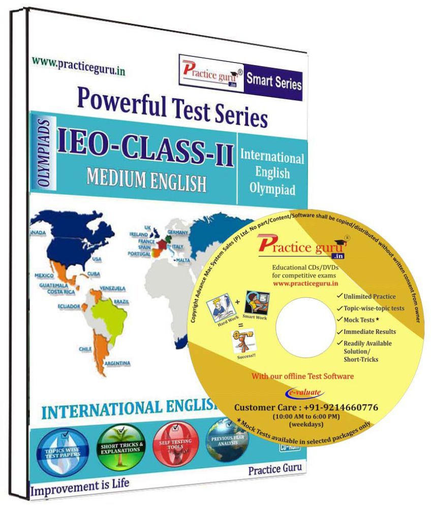 Practice Guru 38 Test 5 Mock Test,10 Previous Year Paper for 2 Class 