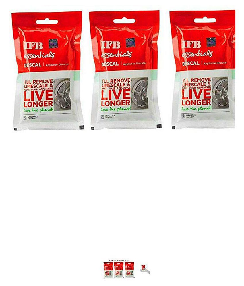 IFB Essentials Descaling Drum Cleaning Detergent Powder 100 gram each (pack of...