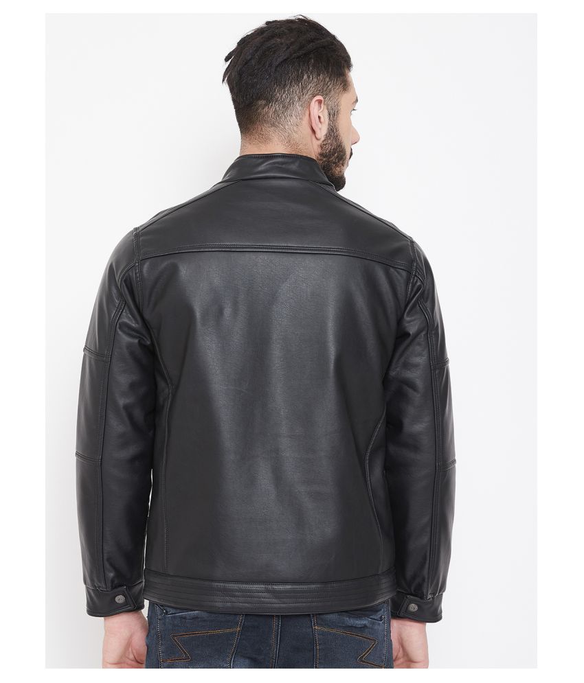 okane leather jacket