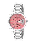 IIK COLLECTION Stainless Steel Round Womens Watch