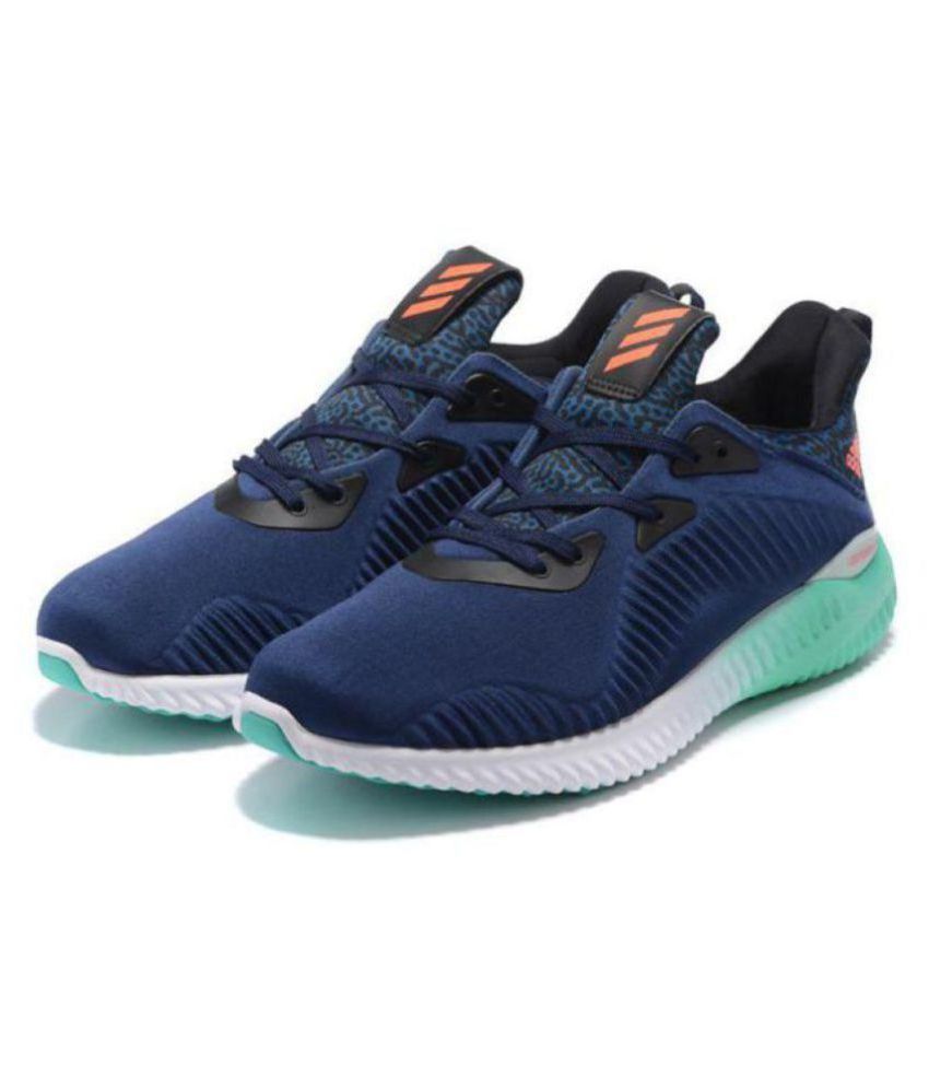Adidas ALPHA BOUNCE Running Shoes Navy Buy Online at Best