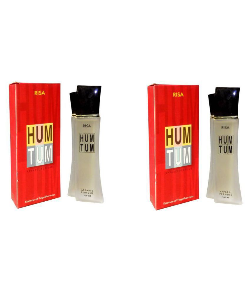     			Risa Hum Tum Perfume ,100 ml each .pack of 2.