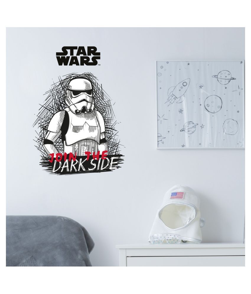 Asian Paints Wall Ons Star Wars Stormtrooper Sketch Super Hero Sticker