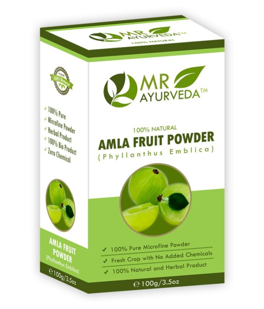 Mr Ayurveda Amla Powder For Hair Growth Hair Scalp Treatment 100 G